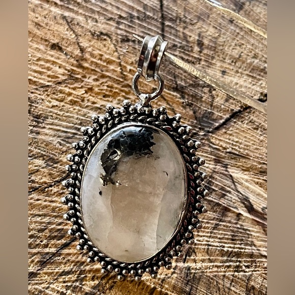 Rainbow Moonstone “The Visionary Stone” Pendant - Picture 4 of 6